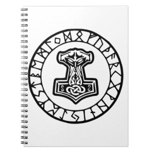 Carnet Mjölnir Thor’s Hammer 0033 #USAPatriotGraphics ©