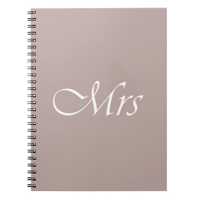 Carnet Mme (Devant)