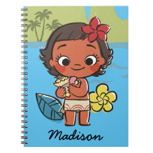Carnet Moana Île fille