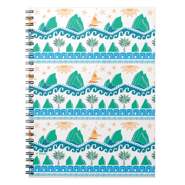 Carnet Moana | La Terre Et La Mer Sont Un - Motif (Devant)