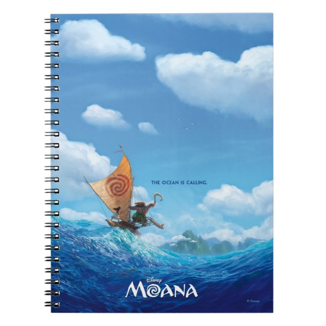 Carnet Moana | L'Océan Appelle (Devant)
