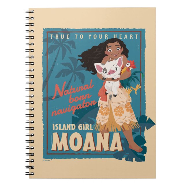Carnet Moana | True to Your Heart (Devant)