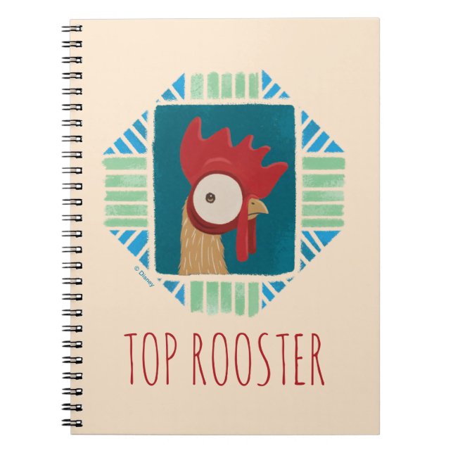 Carnet Moana | Vintage Heihei (Devant)
