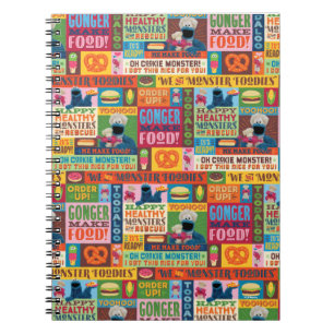Carnet Modèle de camion gourmand de Cookie Monster
