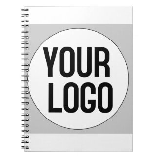 Carnet Modèle de conception de logo personnalisé sur
