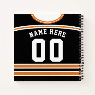 Carnet Modèle de Jersey de hockey sur glace person