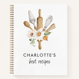 Carnet Modèle de recette personnalisée