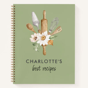 Carnet Modèle de recette personnalisée