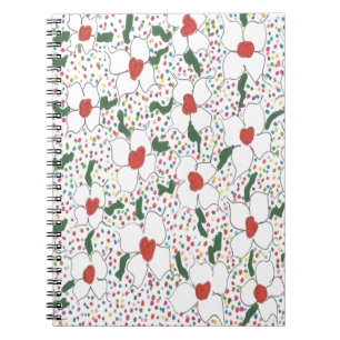 Carnet Modèle floral classique