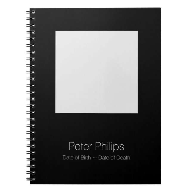 Carnet Modèle Funeral Guest Book Ajouter image préférée 1 (Devant)