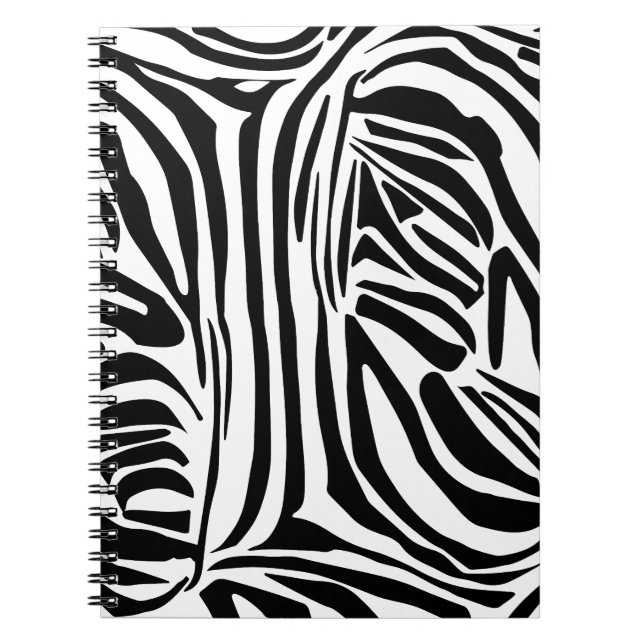 Carnet Modèle Zèbre (Devant)