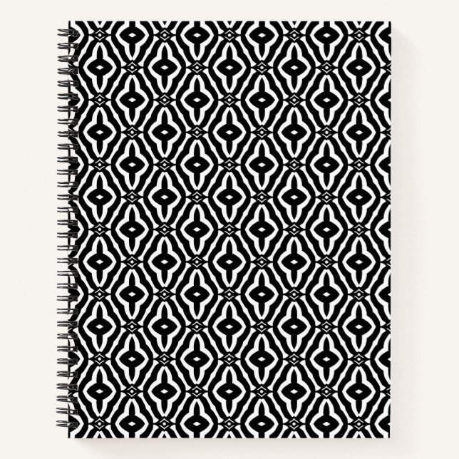 Carnet Modern and Elegant Black & White (Devant)