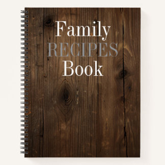 Carnet Modern Vintage Personalized Recipe Notebook
