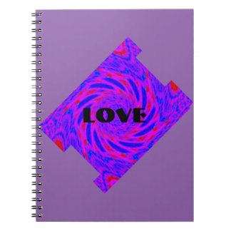 CARNET MODERNE MANDALA COULEUR ROSE