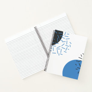 Carnet Moderne, simple, cool, abstrait, motif graphique