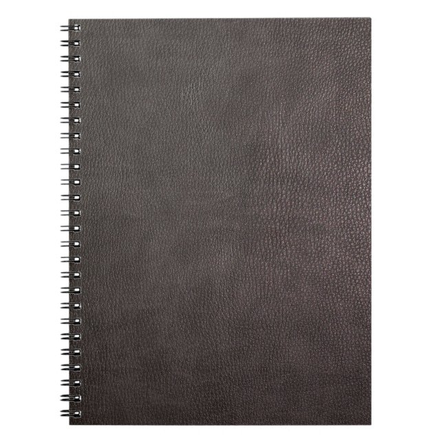 Carnet Modifier cet Arrière - plan en cuir foncé (Devant)