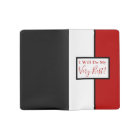 Citation moderne Couleur Bloc rouge noir