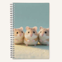 Moments d'amitié pour le trio Chubby Hamster