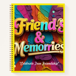 Carnet "Moments Joyeux d'amitié"