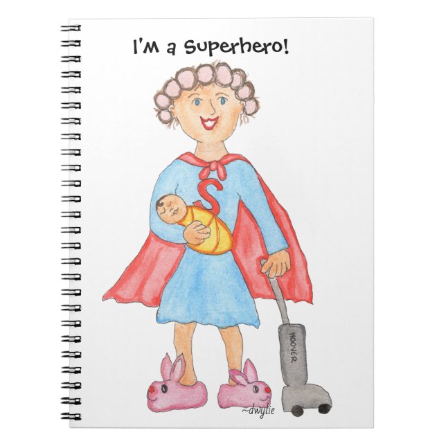Carnet Moms are Superheroes! (Devant)