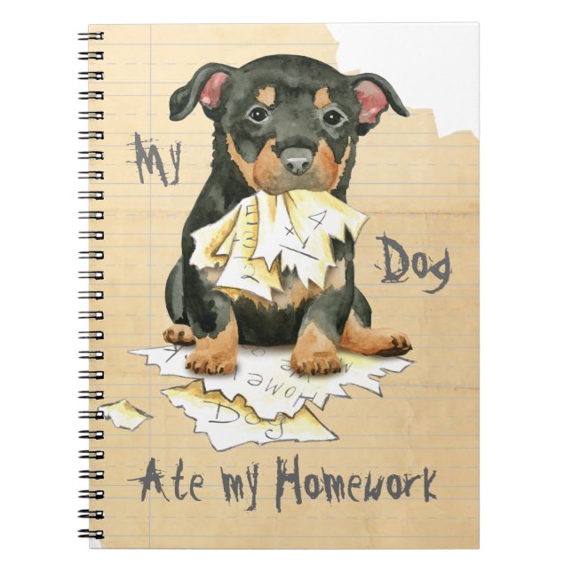 Carnet Mon Lancashire Heeler A Mangé Ma Maison (Devant)