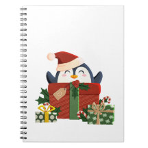 Mon petit pingouin veut une carte postale pour Noë
