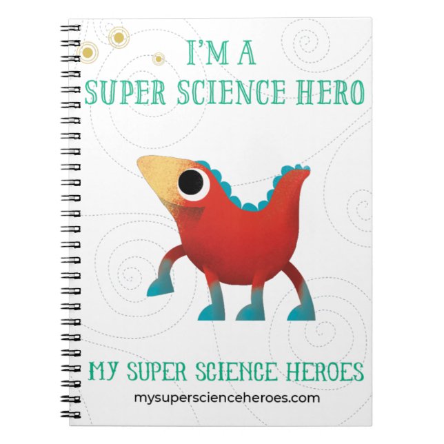 Carnet Mon portable Super Science - MrO (Devant)