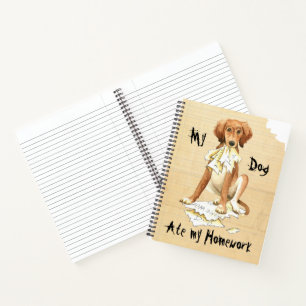 Carnet Mon Saluki a mangé mes devoirs