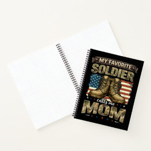 Carnet Mon soldat préféré m'appelle maman