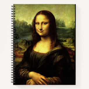 Carnet Mona Lisa, peinture d'art,