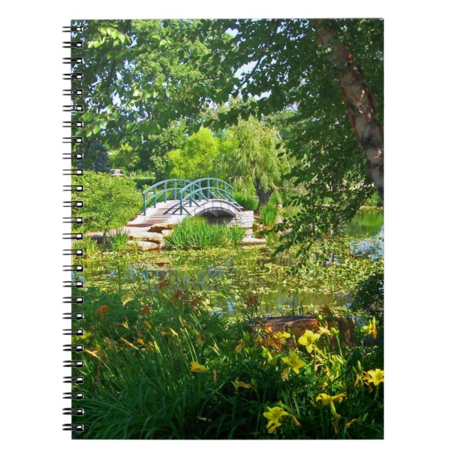 Carnet Monet France Impressionniste Pont Parc Pain (Devant)