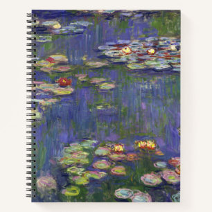 Carnet Monet Water Lilies Chef-d'oeuvre Peinture