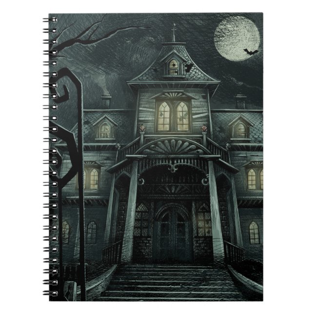 Carnet Monnaie d'Halloween Mint Jungle Green Haunor (Devant)