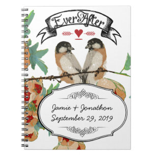 Carnet Monnaie Inséparable vintage de fleurs de cerisier