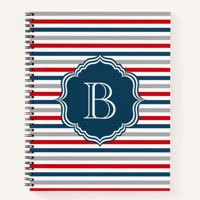 Carnet Monogram design (Devant)