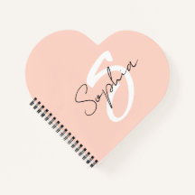 Monogramme Calligraphie Notes d'étude Classeur ave