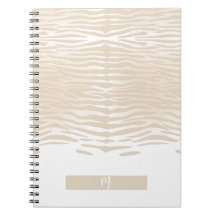 Monogramme de tigre blanc