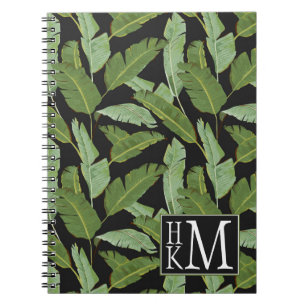 Carnet Monogramme des palmettes