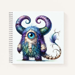 Carnet monstre à un oeil