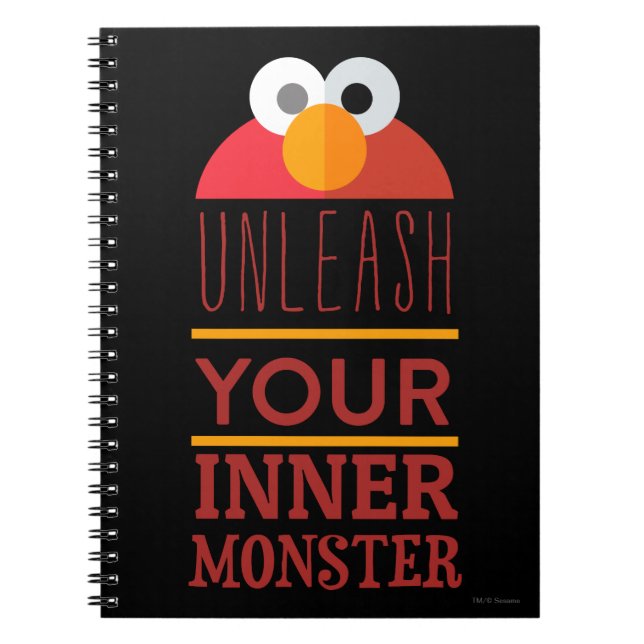Carnet Monstre intérieur Elmo (Devant)