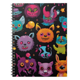 Carnet Monstre loufoque 