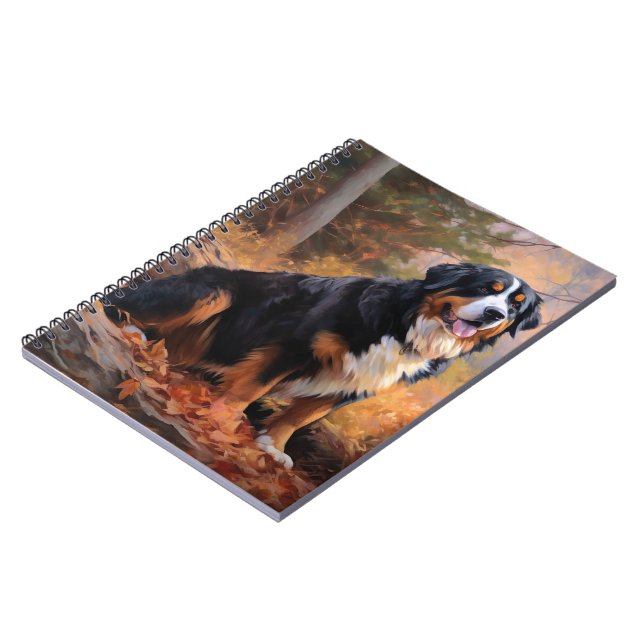 Carnet Montagne bernoise en automne Feuilles automne Insp (Côté gauche)