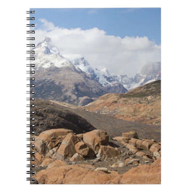 Carnet Montagnes couronnées de neige (Devant)