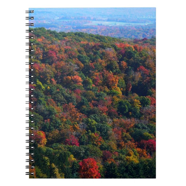 Carnet Montagnes des Appalaches à l'automne (Devant)