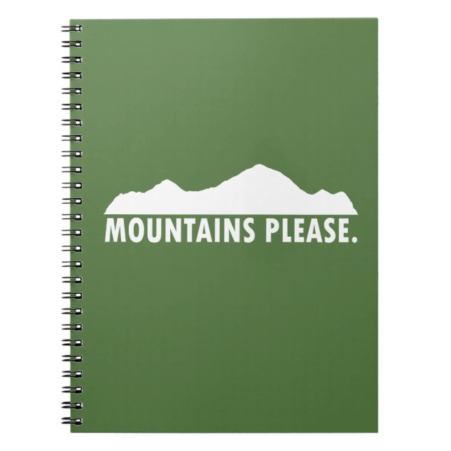 Carnet Montagnes S'Il Vous Plaît (Devant)