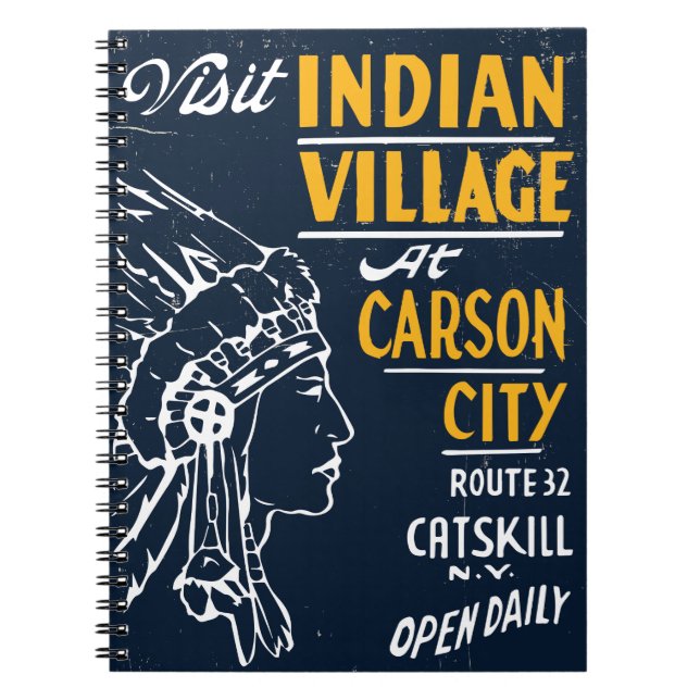 Carnet Montauk Salvage Co. / Indian Village Retro (Devant)