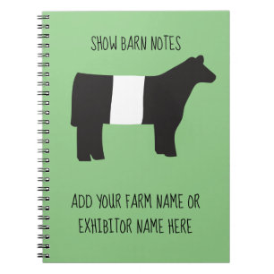 Carnet Montrer les notes de l'affiche - Exposant sur le b
