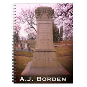 Carnet Monument Borden, Fall River, MA - A.J. Borden