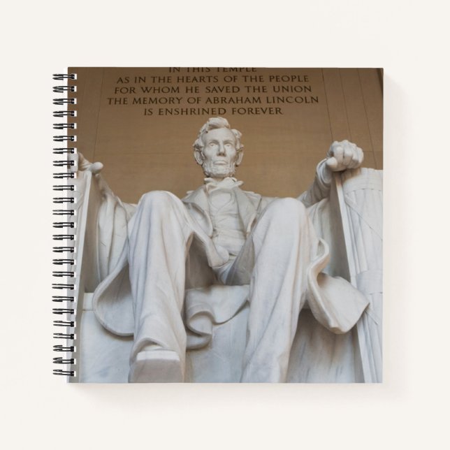 Carnet Monuments | the Lincoln Memorial (Devant)