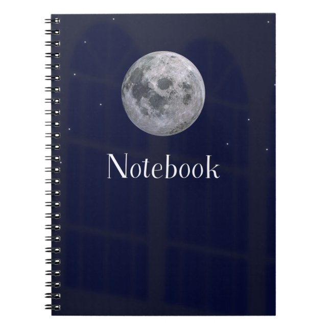 Carnet Moon design Notebook (Devant)